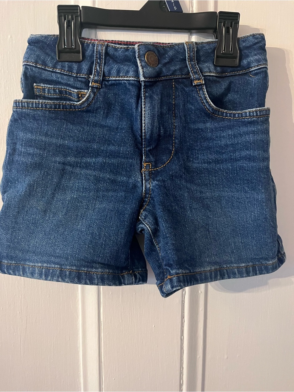 Mini Boden Indigo Blue Denim Shorts